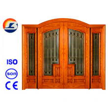 Classical Design Meranti Foliding Wooden Door